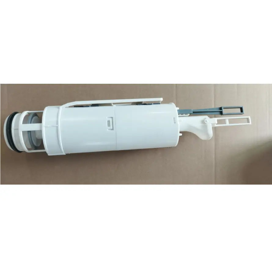 White Flush Valve for Wall-Mounted Toilet Tank – Universal Fit