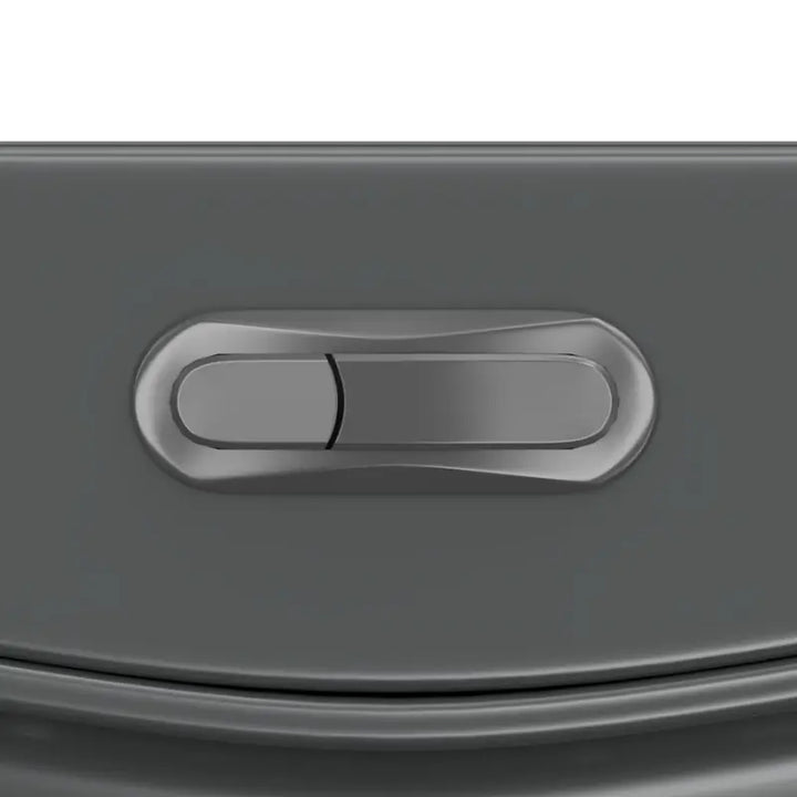Chrome / Matte Black Dual Flush Toilet Button – Oval Top-Mounted Actuator for One-Piece Toilets | ERI-1T323