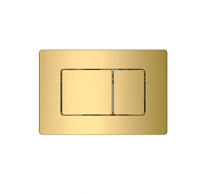 Dual Flush Actuator Plate for WT400 / WT404, Square Wall-Mounted Flush Plate