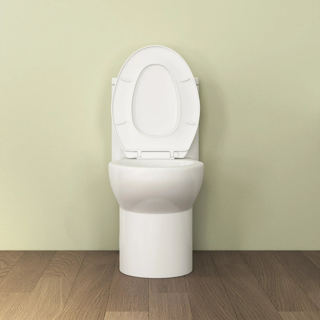 Dublin 1.1/1.6 GPF Elongated Chair Height One-Piece Toilet, Floor Mounted (Seat Included)