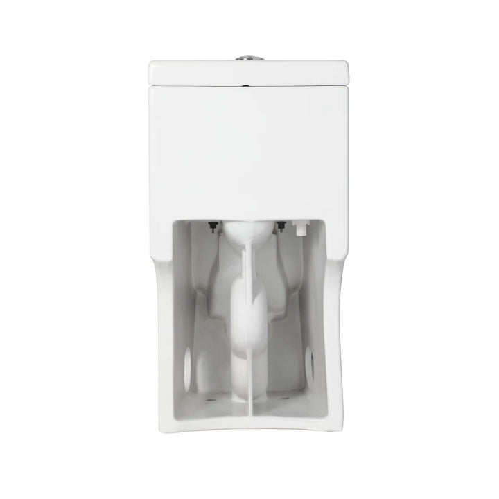 Denbigh One-Piece Toilet – Dual or Single Flush, Comfort Height (Seat Included)