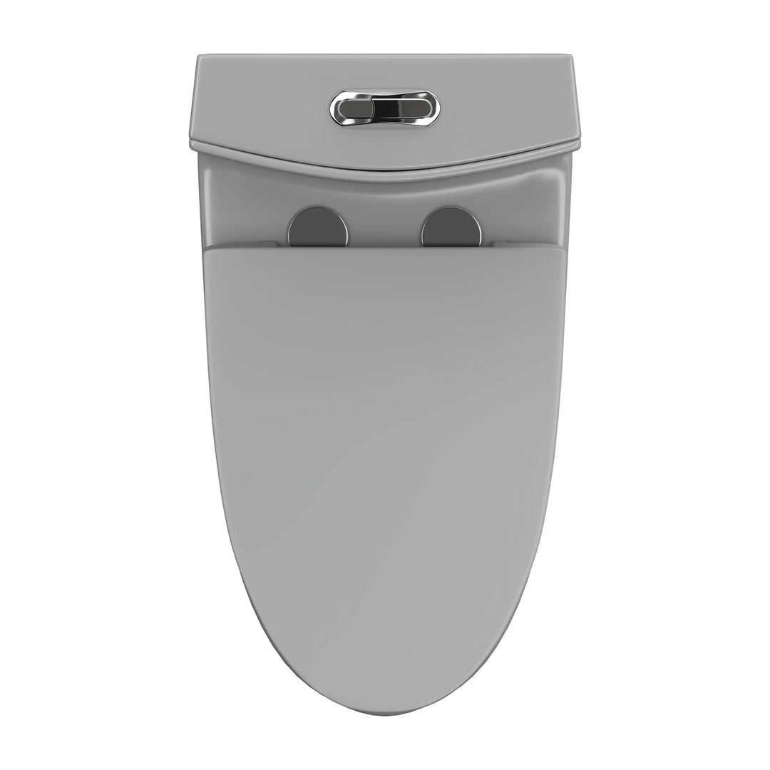 Reno One-Piece Chair Height Elongated Toilet, 1.1/1.6 GPF Dual Flush, Multiple Colors