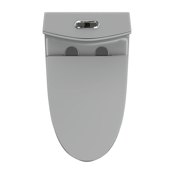 Reno One-Piece Chair Height Elongated Toilet, 1.1/1.6 GPF Dual Flush, Multiple Colors