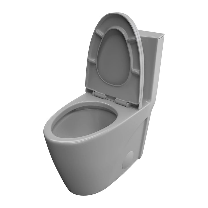 Reno One-Piece Chair Height Elongated Toilet, 1.1/1.6 GPF Dual Flush, Multiple Colors
