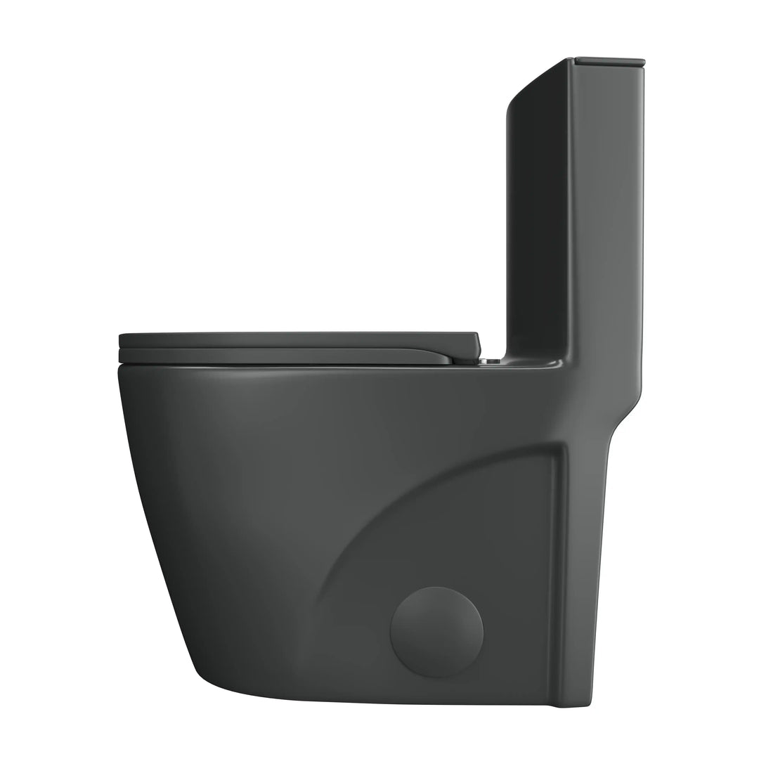 Reno One-Piece Chair Height Elongated Toilet, 1.1/1.6 GPF Dual Flush, Multiple Colors