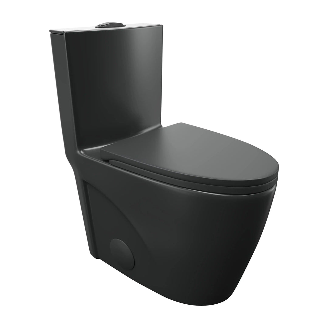 Reno One-Piece Chair Height Elongated Toilet, 1.1/1.6 GPF Dual Flush, Multiple Colors