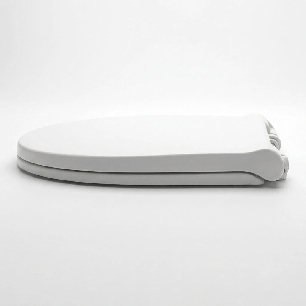 Tucson Elongated Soft-Close Toilet Seat, White – Durable &amp; Quiet Comfort (FOR ERI-1T306 ONLY)