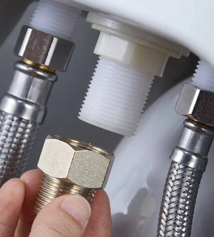 3/8" to 7/8" Smart Toilet Supply Line Water Hose Adapter | Eridanus