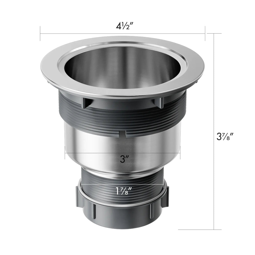 Stainless Steel Basket Strainer for Eridanus Kitchen Sink