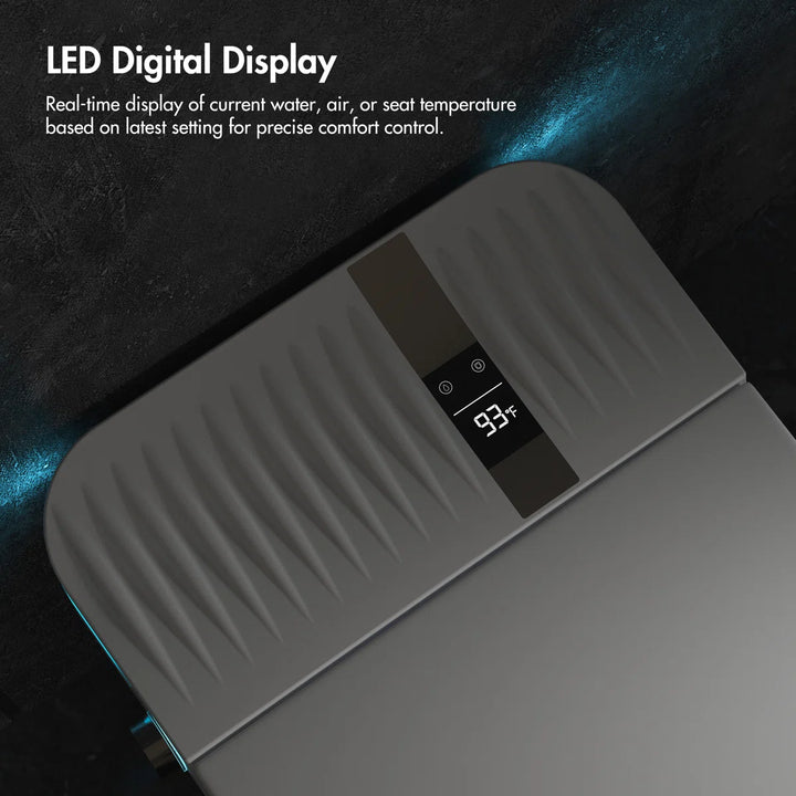 Brooklyn II Elongated Smart Toilet with Heated Seat & Sensor Flush