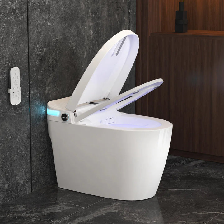 Brooklyn II Elongated Smart Toilet with Heated Seat & Sensor Flush