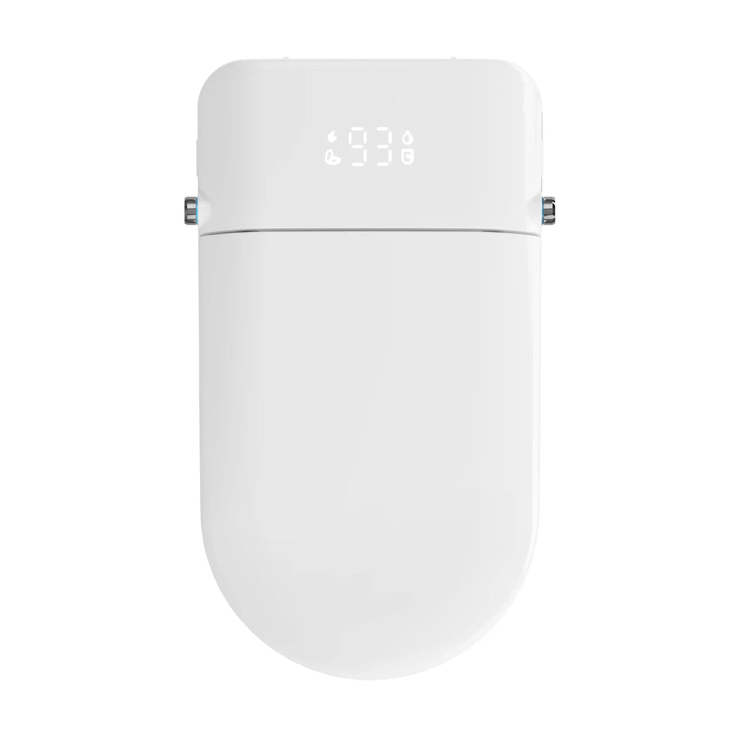 Achernar Elongated Smart Bidet Toilet with Heated Seat, Auto-Open Lid, Auto & Blackout Flush, Night Light (Remote Included)