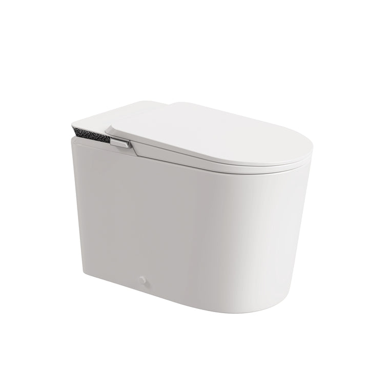 Oslo 17" Comfort Height Smart Toilet with Auto Lid, Foam Shield, UV Nozzle and Feminine Wash