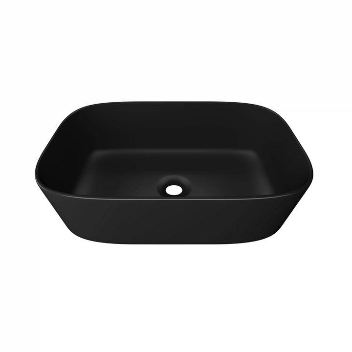 Salerno 18" Rectangular Vessel Vitreous China Bathroom Sink with Multiple Colors