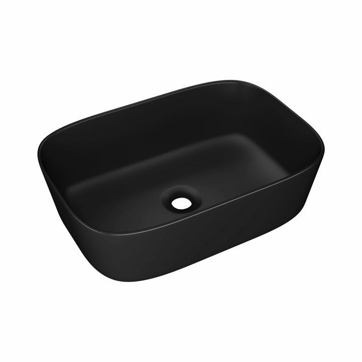 Salerno 18" Rectangular Vessel Vitreous China Bathroom Sink with Multiple Colors