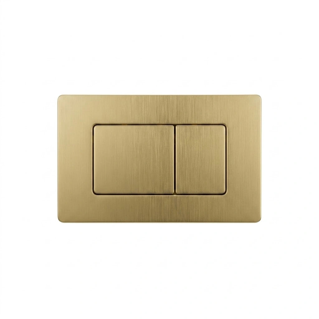 Dual Flush Actuator Plate for WT400 / WT404, Square Wall-Mounted Flush Plate
