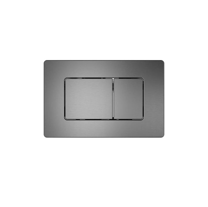 Dual Flush Actuator Plate for WT400 / WT404, Square Wall-Mounted Flush Plate