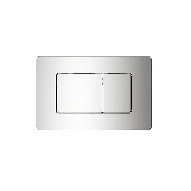 Dual Flush Actuator Plate for WT400 / WT404, Square Wall-Mounted Flush Plate