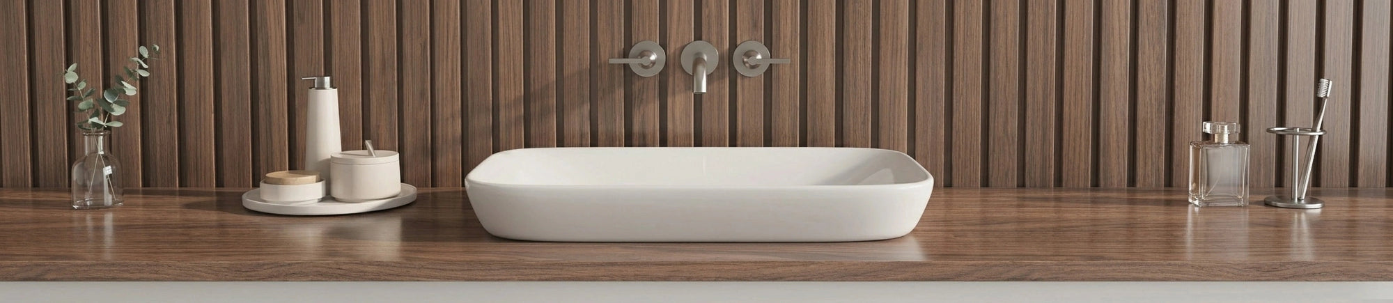 Semi-recessed Sinks