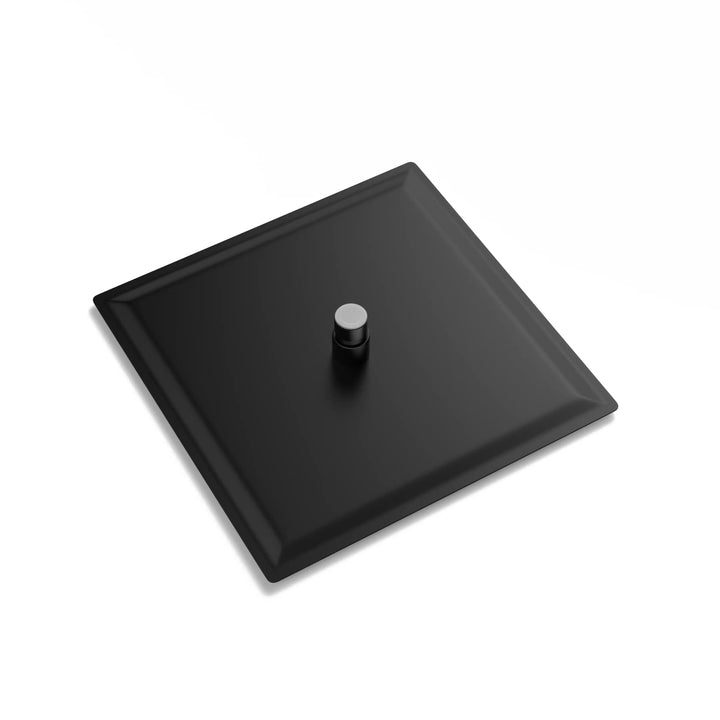 Eridanus Matte Black Shower System with Rough-in Valve All-In-One Kit